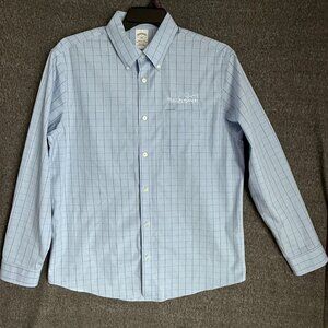 Brooks Brothers dress shirt blue mens long sleeve Size L